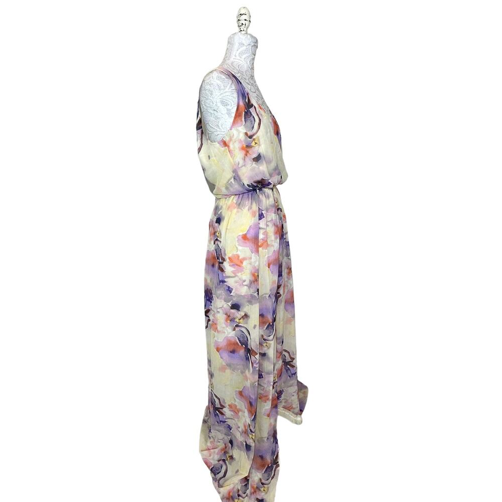 Show Me Your Mumu Floral Kendall Slit Maxi Dress Women Medium Weddings Prom - Picture 9 of 11